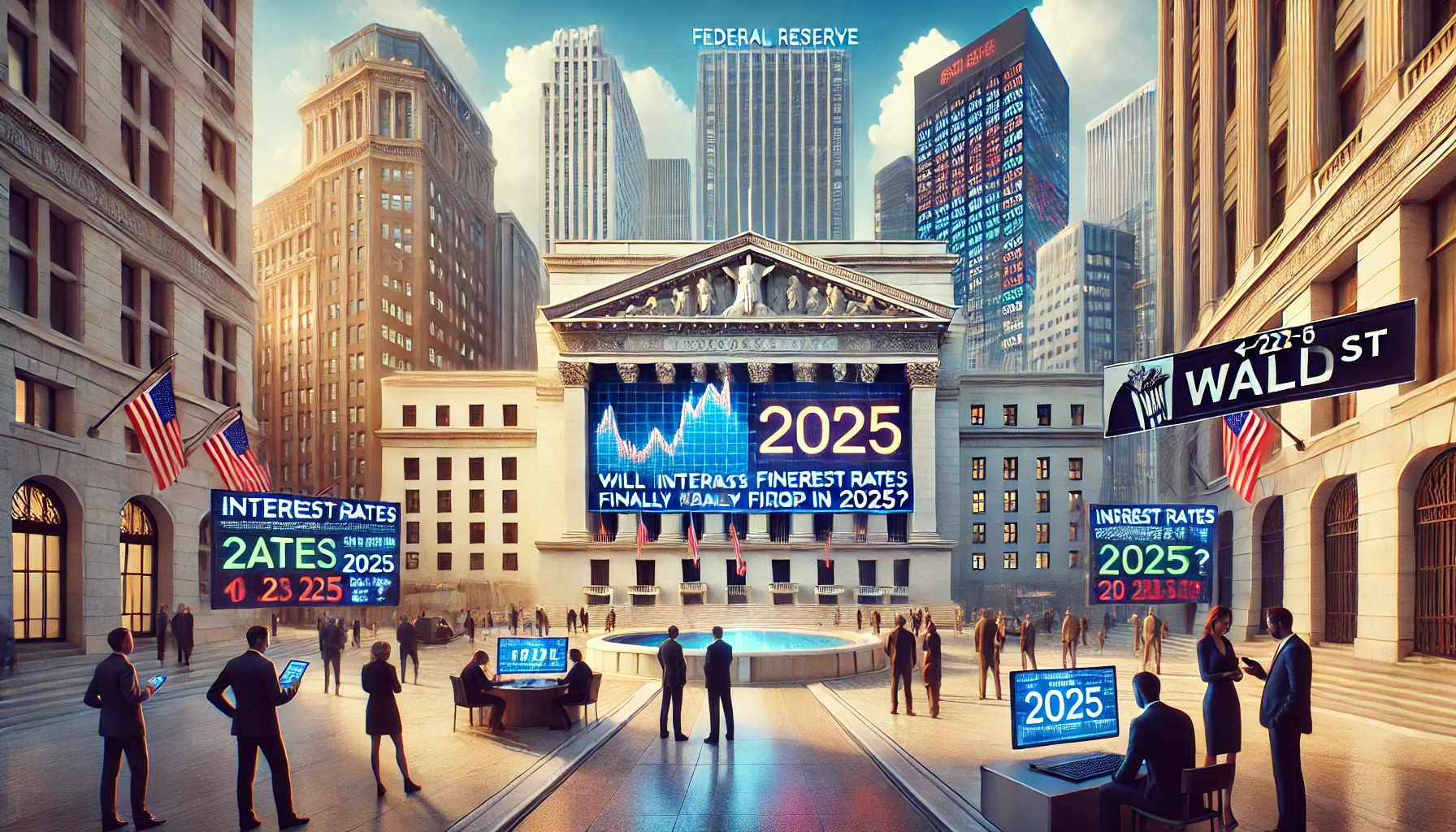 Wall Street Braces for Fed Decision: Will Interest Rates Finally Drop in 2025?